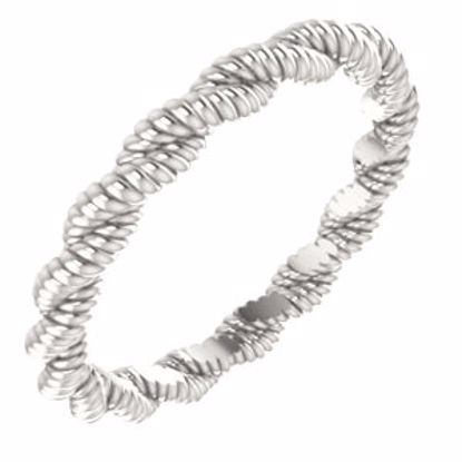 254:21813:P 18kt Yellow 3mm Twisted Rope Band NaN
