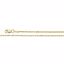 CH511:242149:P 10kt Yellow 1.5mm Diamond Cut Rope 18" Chain