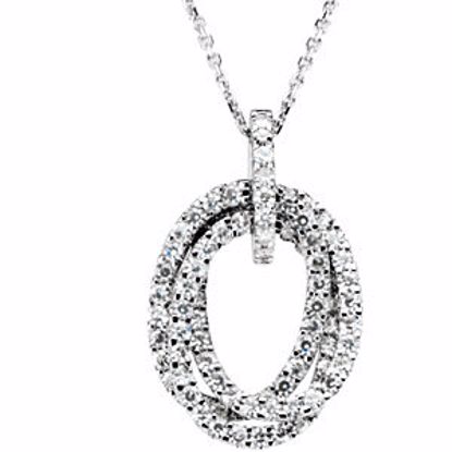 66918:102:P Charles & Colvard Moissanite® Pendant or Necklace