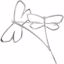 84453:105:P Sterling Silver Dragonfly Brooch