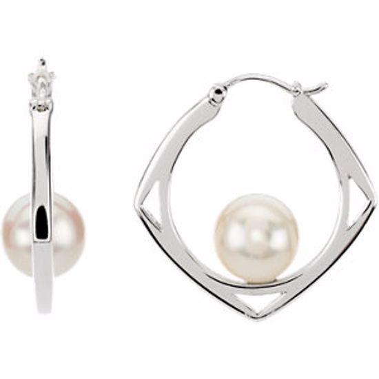 67189:60001:P Freshwater Cultured Pearl Earrings