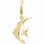 84515:844420:P Angel Fish Charm