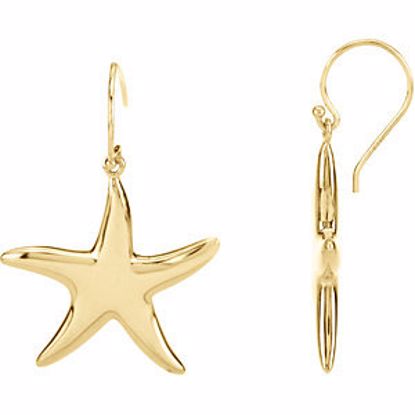 84527:100:P Starfish Earrings