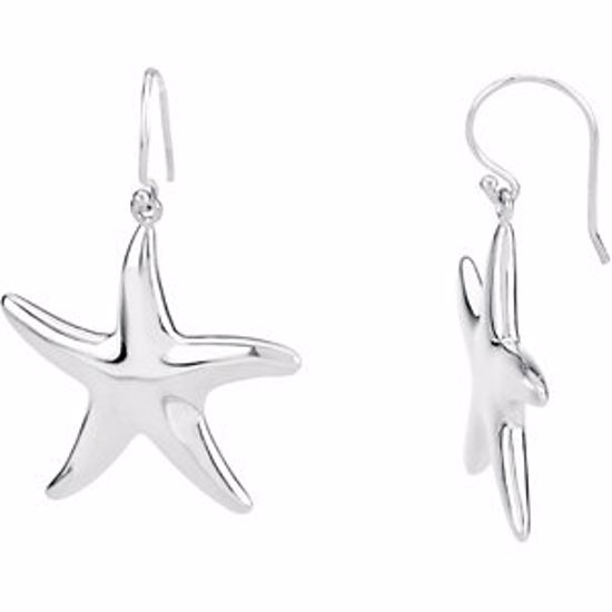 84527:103:P Starfish Earrings