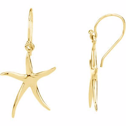 84533:101:P Starfish Earrings