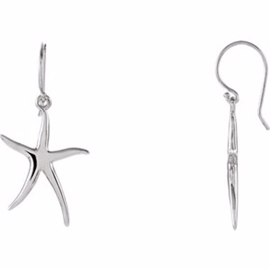 84533:102:P Starfish Earrings