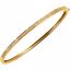 64187:100418:P 14kt Yellow 1/3 CTW Diamond Bangle Bracelet