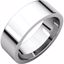 FIR13:208:P Platinum 7mm Flat Comfort Fit Band