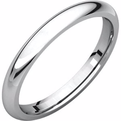IR8:202:P Platinum 2.5mm Comfort Fit Band
