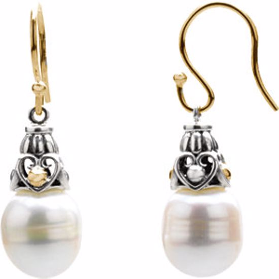 67370:101:P Freshwater Cultured Pearl Earrings