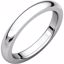 IRH5:259816:P Palladium 3 mm Heavy comfort Fit Band