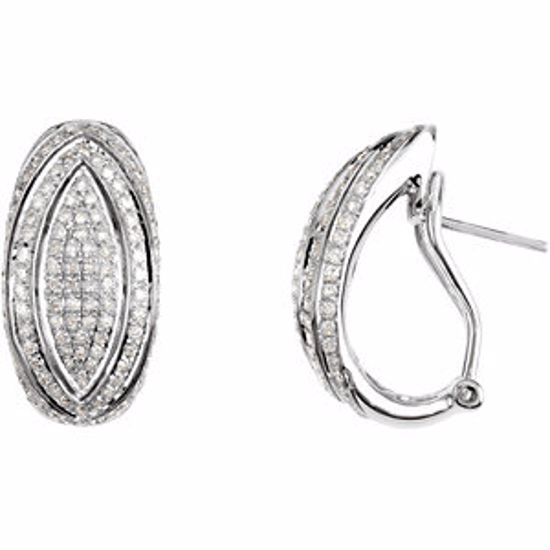 67421:60001:P Diamond Earrings