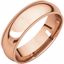 MGR10:43230:P 14kt Rose 6mm Milgrain Comfort Fit Band