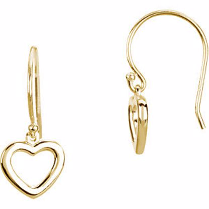 84604:100:P Petite Heart Earrings