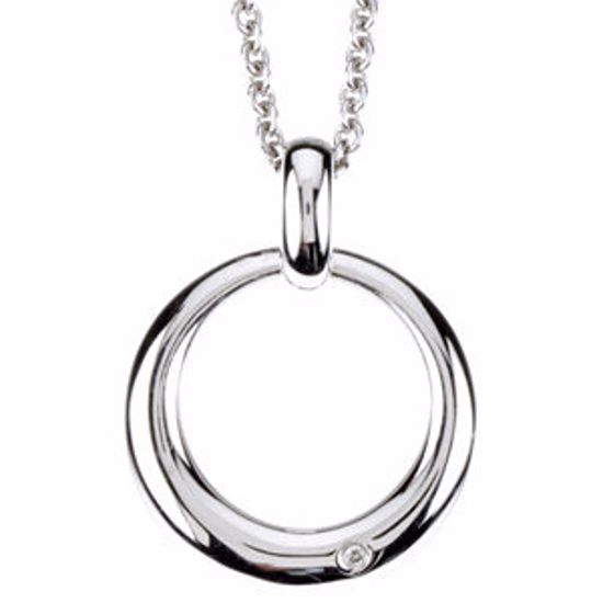 67444:60001:P Diamond Circle Necklace