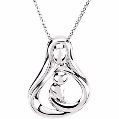 R45218:600010:P Embraced by the Heart&trade; Mother Necklace