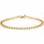 67397:60002:P 14kt Yellow 2 CTW Diamond Line 7.25" Bracelet 