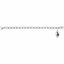 BRC578:746:P Stainless Steel Buffalo Bills Logo Dangle 8" Bracelet