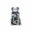24733:101:P Sterling Silver 11.25x8.25 Mouse with Cheese Bead