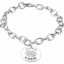 67639:100:P Heart U Back&trade; Cubic Zirconia Bracelet Paw Tag