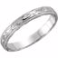 50093:60011:P Platinum 3mm Hand Engraved Band Size 11