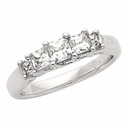 67589:100:P 14kt White 3/4 CTW Diamond Anniversary Band