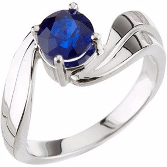 67679:101:P Genuine Blue Sapphire Ring