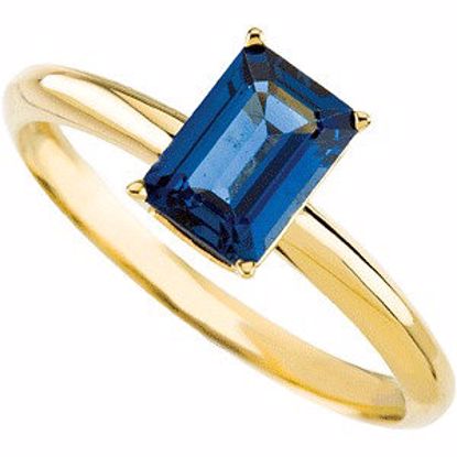 67685:101:P Genuine Blue Sapphire Ring