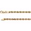CH946:105:P 14kt Yellow 3.9mm Diamond Cut Rope 24" Chain