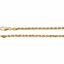 CH951:105:P 14kt Yellow 2.8mm Diamond Cut Rope 20" Chain

