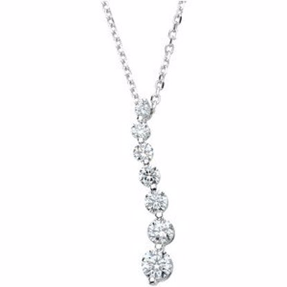 67724:60002:P Journey Diamond Necklace