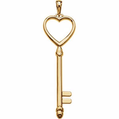 84700:101:P Key & Heart Pendant