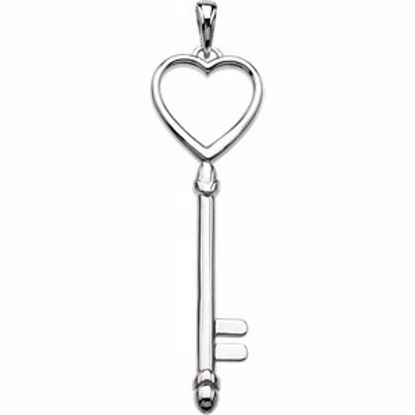 84700:103:P Key & Heart Pendant