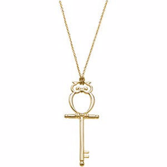 84697:101:P Fashion Key Pendant with an Owl 