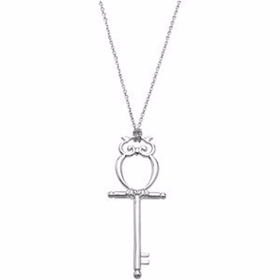 84697:103:P Fashion Key Pendant with an Owl 