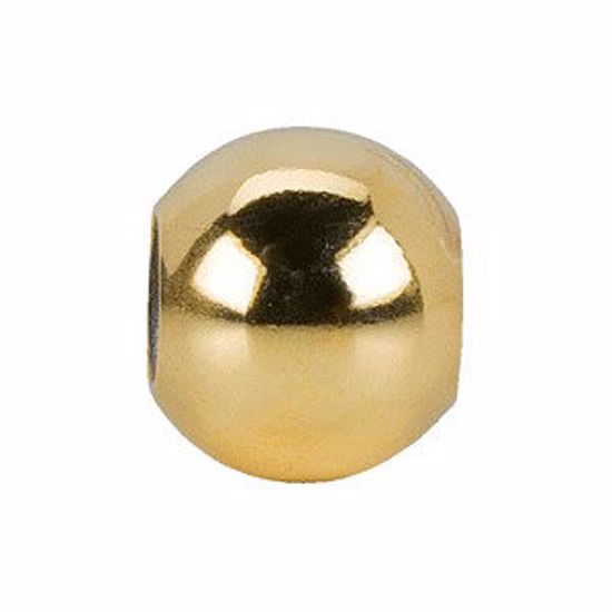 24951:100:P Yellow Gold Filled 8mm Yellow Gold Filled Smart Bead