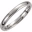 T805:130:P Titanium 3mm Domed Polished Band Size 11