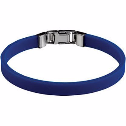 BRC450:109:P LifeLink&trade; Rubber Bracelet with Clasp