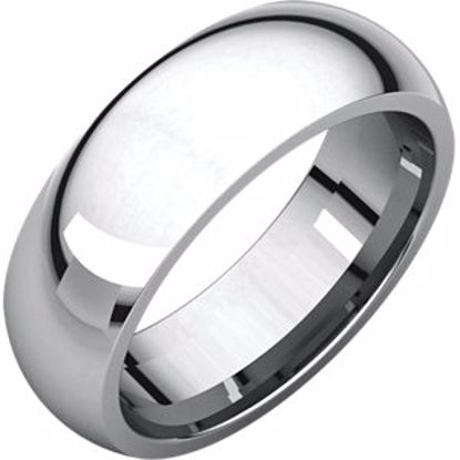 IR8.5:140162:P Platinum 6.5mm Comfort Fit Band