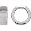 2993:2341710:P 14kt White 14mm Hinged Earrings