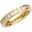 60238:106:P 14kt Yellow 1 1/4 CTW Diamond Eternity Band Size 5.5