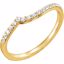 67813:104:P 14kt Yellow 1/5 CTW Diamond Band