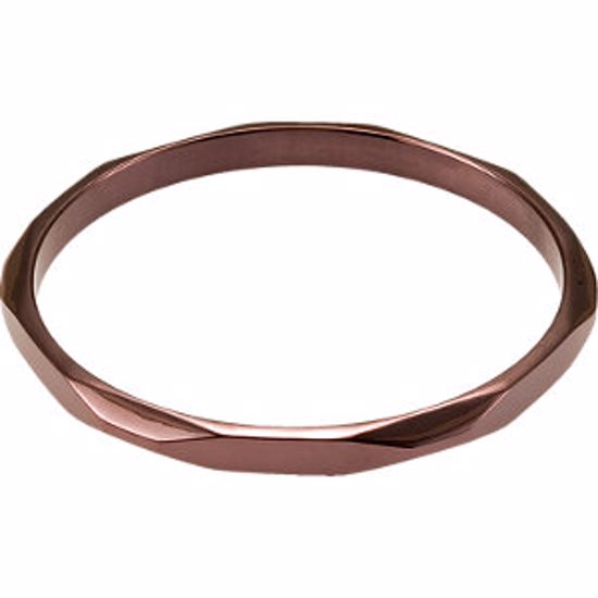 G367:102:P Amalfi® Stainless Steel Bangle Bracelet