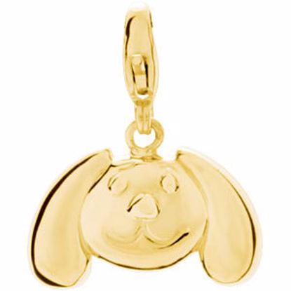 84767:101:P Charming Animals® Floppy Ear Dog Charm