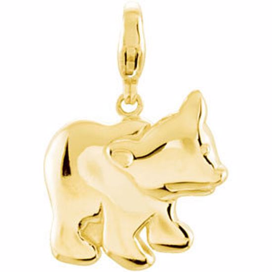 84775:101:P Charming Animals® Bear Charm