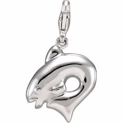 84781:102:P Charming Animals® Dolphin Charm