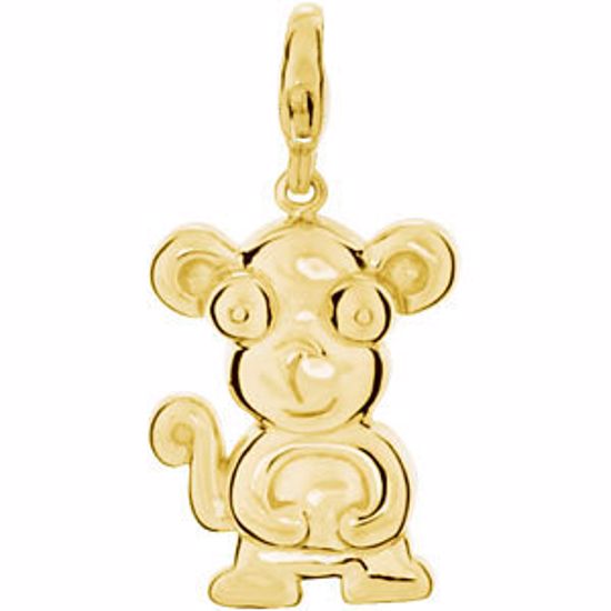 84784:101:P Charming Animals® Monkey Charm