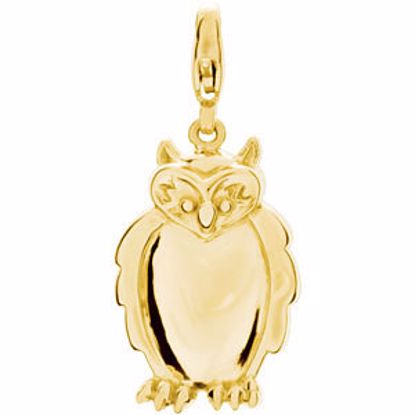 84770:101:P Charming Animals® Owl Charm