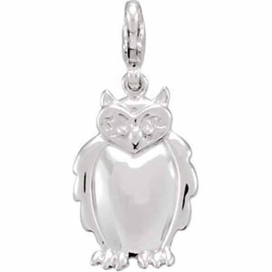 84770:102:P Charming Animals® Owl Charm