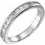 67865:1002:P 14kt White 7/8 CTW Diamond Band 